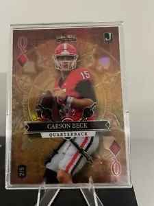 CARSON BECK 2023 WILD CARD STACKED DECK GOLD PRC 2/5 SSP - Picture 1 of 1