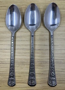 Cuchara de pétalos Florencia cubiertos de acero inoxidable Interpur 3 cucharaditas - Imagen 1 de 8