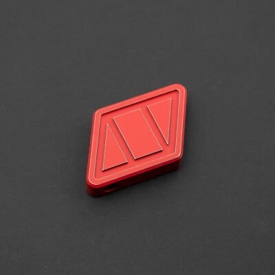 NEW! Notorious EDC NFG Stone V2 'Preme Red Cerakoted Titanium, Worry Stone, EDC - Image 1 of 4