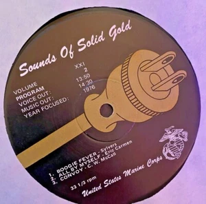 RADIO SHOW USMC GOLD XX1 1&2 PLAYMATES, ERIC CARMEN, SYLVERS, C.W. McCALL - Picture 1 of 3