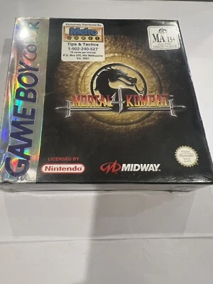 Mortal Kombat 4 - Nintendo Game Boy Color  - BRAND NEW SEALED - GAMEBOY  - Image 1 of 4