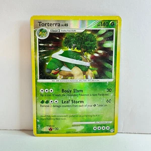 Tarjeta Pokémon Torterra 17/130 Holograma Inverso Raro Diamante y Perla HP - Imagen 1 de 2