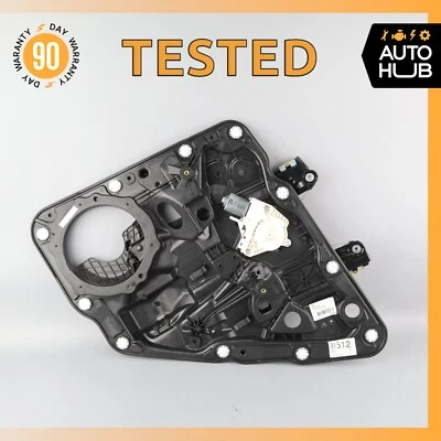 11-18 Porsche Cayenne 958 Hybrid S Puerta Trasera Lateral Derecha Ventana Regulador Fabricante de Equipo Original Foto 1 de 4