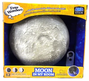Mond in meinem Zimmer 12 leuchtende Mondphasen, Fernbedienung oder Auto Onkel Milton - Bild 1 von 5