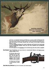Mauser 1937 Repetier-Purschbuchsen und -Stutzen