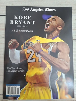 Los Angeles Times April 2025 Magazine Kobe Bryant 1978-2020 a Life to Remember - Image 1 of 3