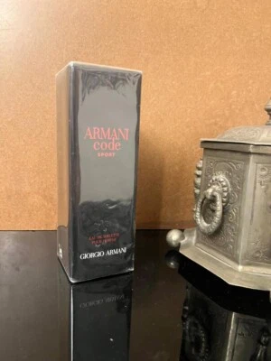 Giorgio Armani Code Sport EDT para hombre 75 ml 2,5 oz SELLADO DESCONTINUADO MUY RARO Foto 1 de 4