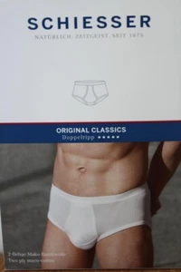 SCHIESSER Sportslip Doppelripp -Gr.wählbar- weiß - Bild 1 von 1