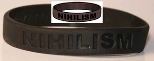 Pulsera Nihilismo Falta de Creencia Valor Intrínseco Moralidad Anomia Sin Regla TW008 - Imagen 1 de 3