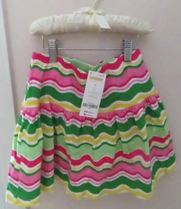 NWT Gymboree ISLAND LILY Size 8 Wavy Striped Skort - Picture 1 of 3
