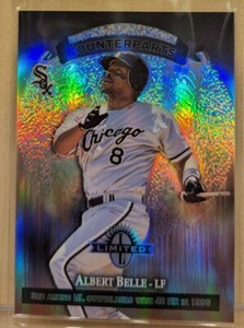 1997 Donruss LIMITED EXPOSURE #51 Albert Belle Shawn Green Refractor RARE