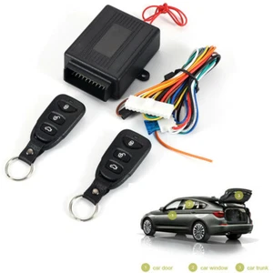 Car Remote Central Kit Door Lock Locking Keyless Entry System With 2 Controllers - Picture 1 of 11