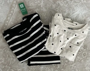 NWT Gap Kids Girls 3 Piece Long Sleeve Graphic Tees & Pants Outfit Set Sz: 5T - Picture 1 of 10