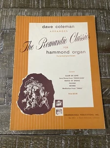The Romantic Classics Song Book - Picture 1 of 4