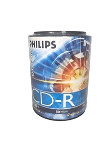 Philips CDR7D52NH/17 700MB 80-Minute 52x CD-Rs (100-ct Cake Box Spindle) - Picture 1 of 4