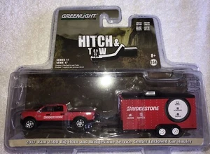 Greenlight Hitch & Tow Serie 17 - 2017 Ram 2500 rot Big Horn LKW/Transporter Set - Bild 1 von 4