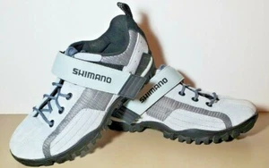 Shimano SH-MT40WL Cycling Shoes Women’s Size US 7 Suede Gray Complete W/Cleat - Picture 1 of 7
