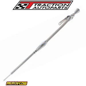 Aeroflow Stainless Steel Flexible Engine Dipstick suit SB Chevy late model - Picture 1 of 2