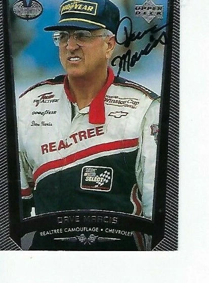 DAVE MARCIS SIGNED 1999 UPPERDECK VICTORY CIRCLE #26 - NASCAR - Image 1 of 1