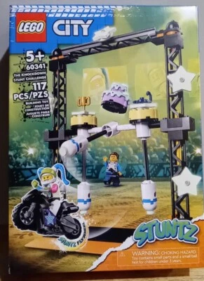 LEGO City Stuntz 60341 - The Knockdown Stunt Challenge - 117 pcs - Image 1 of 4