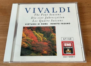 Antonio Vivaldi - The Four Seasons, Renato Fasano and the Virtuosi di Roma, CD - Picture 1 of 1