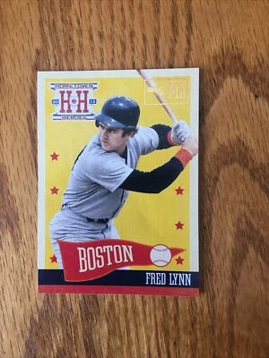 2013 Panini Hometown Heroes State  Fred Lynn #10 - Image 1 of 3