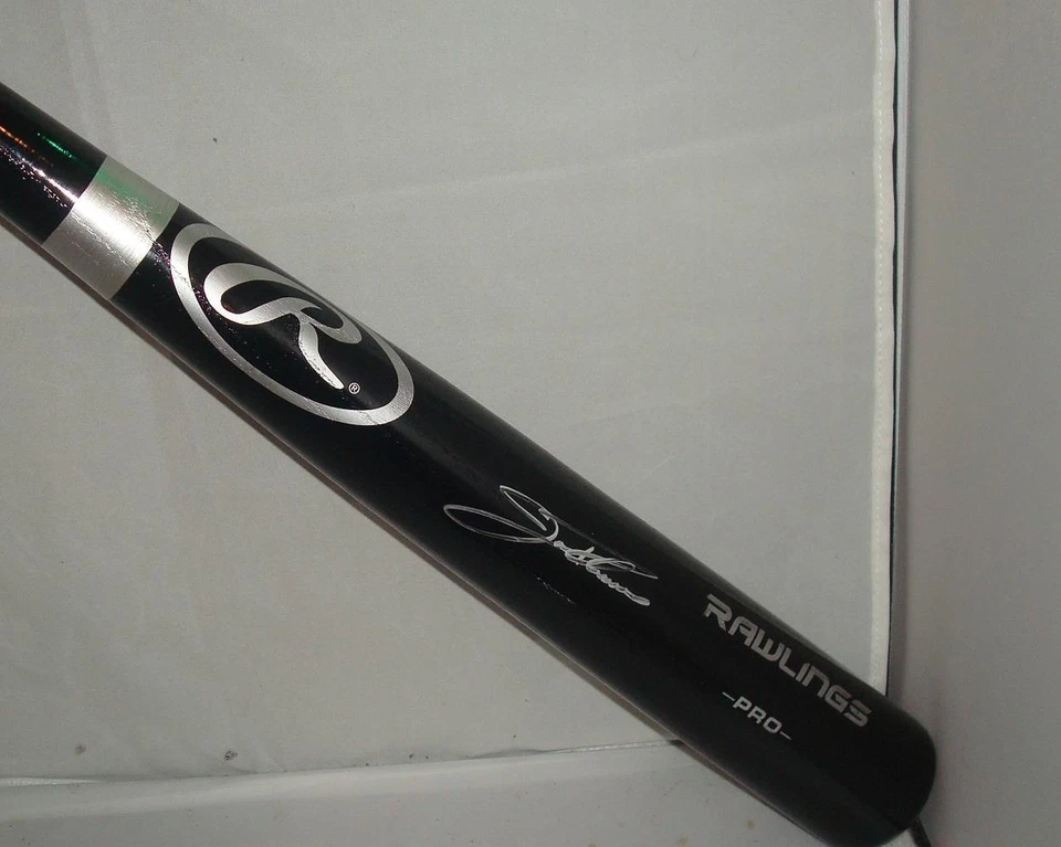 Bate Rawlings firmado por Jim Thome -5x All Star - Certificado JSA - Leyenda de los Indios Foto 1 de 1