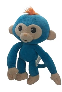 Fingerlings Hugs scimmia peluche interattiva BORIS blu parlante WowWee 2018 - Foto 1 di 6