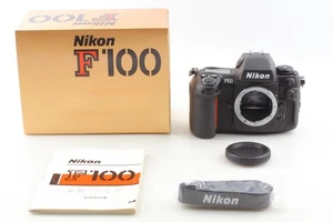 S/N 211xxxx [Top neuwertig in Box] Nikon F100 analoge Spiegelreflexkamera 35 mm Gehäuse aus Japan - Bild 1 von 12
