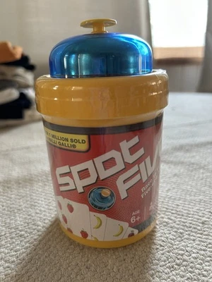 Juego de cinco cartas Spinmaster Spot también conocido como Halli Galli sellado de fábrica. Game Night Foto 1 de 3