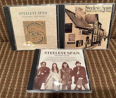 Lot Of 3 Steeleye Span CDs english folk - Image 1 of 3