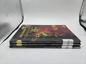 Neil Gaiman The Sandman Volumes 1-3 30th anniversary black labels - Bild 1 von 7