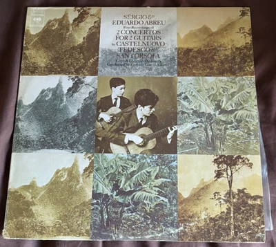 SERGIO & FERNANDO ABREU  - 2 CONCERTOS FOR 2 GUITARS. ( CBS MASTERWORKS 1973 ) - Image 1 of 3