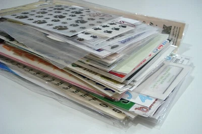 Huge Lot of 100  Alphabet Sports Numbers & more Sticker Sheets - Image 1 of 4