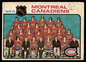 1975-76 O-Pee-Chee **C** Montreal Canadiens Montreal Canadiens #90 - Picture 1 of 2