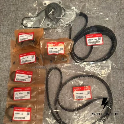 Kit de correa de distribución genuina OEM con bomba de agua para Acura Honda Accord Odyssey J35 Foto 1 de 4