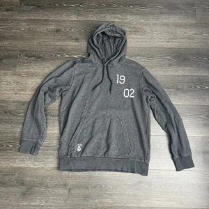 Adidas x Real Madrid Hoodie Sweatshirt Grau Logo Herren Gr. Large Fußball Futbol - Bild 1 von 9