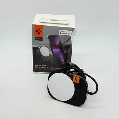 Cargador de montaje para automóvil Spigen OneTap Pro 3 - 15 W MagSafe certificado por Apple Foto 1 de 4