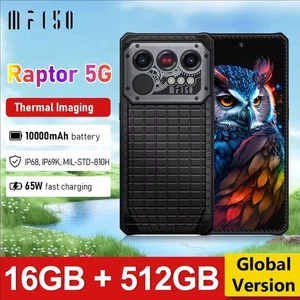 IIIF150 Raptor 5G Thermal Imaging Rugged Phone 6.8'' 10000mAh 64MP Night Vision - Picture 1 of 19