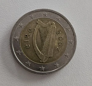 2 Euro 2002 Irland – Harfe – Gedenkmünze - Bild 1 von 2