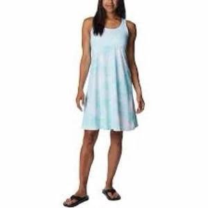 Vestido para mujer Columbia Cold Bay espalda cruzada azul pálido talla pequeña - Imagen 1 de 5