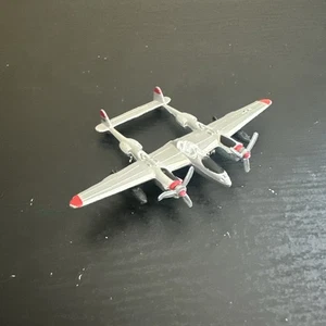 Vintage Dyna-Flites P-38 Lightning A109 - WWII USAAF aereo pressofuso - Foto 1 di 5
