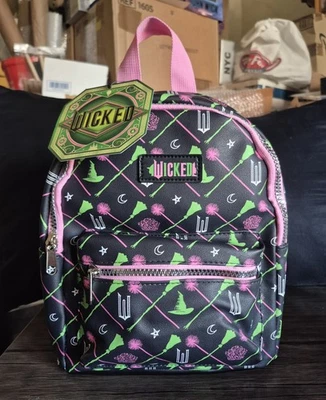 Wicked Movie Black, Green and Pink Backpack - Image 1 of 4