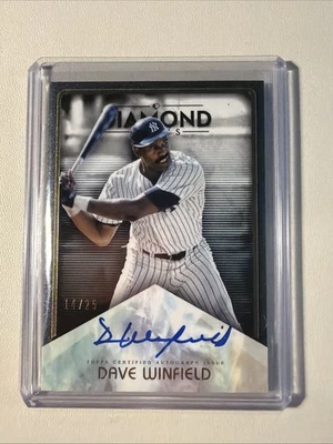 2023 Topps Diamond Icons - Autographs Dave Winfield #AC-DW /25 (AU) - Image 1 of 2