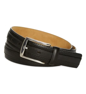 PGA Tour Men Faux Leather All-in-One Belt Black Size 30R - Picture 1 of 1