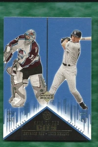 2003 UD Superstars K8 Colorado Rockies Avalanche Patrick Roy Todd Helton - Picture 1 of 2