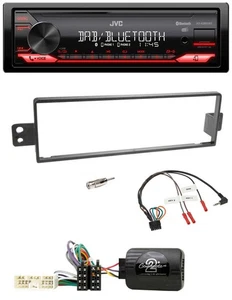 JVC Bluetooth USB DAB Lenkrad Autoradio für SsangYong Rexton 2003-2006 ohne Tele - Bild 1 von 9