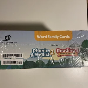 Phonetik & Englisch 1 & Lesen 1, Wortfamilie, Karten, BJU Presse - Bild 1 von 7