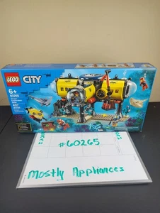 Lego City Ocean Exploration Base Submarino Sub Set #60265 Nuevo Caja Sellada de Fábrica - Imagen 1 de 6