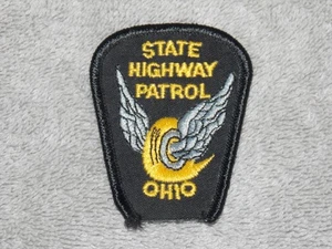 Ohio State Highway Patrol Aufnäher 2"x2,5" Unterseite des Aufnähers abgeschnitten während der Herstellung - Bild 1 von 1
